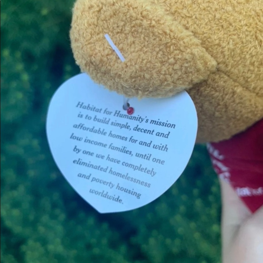 Habitat for Humanity Limited Edition Sawyer Teddy Bear